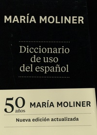 María Moliner - Diccionario de uso del español - Coffret en 2 volumes.