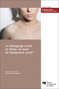 Le témoignage sexuel et intime, un levier de changement social ?