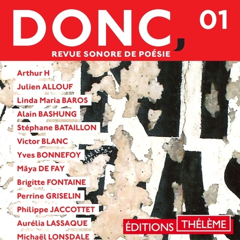 Maria Rodziewiczówna et Tom Pinch - DONC, Revue sonore de poésie (Volume 1).