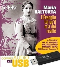 Maria Valtorta - Coffret l'Evangile tel qu'il m'a été révélé - Avec 1 CD. 1 Clé Usb