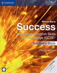 Marian Barry - Success International English Skills for Cambridge IGCSE - Teacher's Book. 1 CD audio