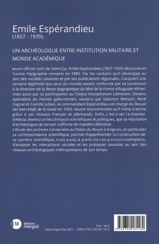 Emile Espérandieu (1857-1939). Un archéologue entre institution militaire et monde académique