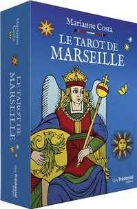 Marianne Costa - Le Tarot de Marseille - 1 livre et 78 cartes.