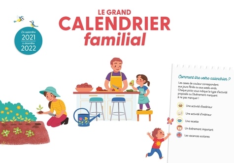 Le grand calendrier familial 2023-2024 : Doubrère, Marianne
