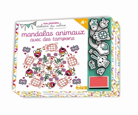 Marianne Dupuy-Sauze - Mandalas animaux avec des tampons.