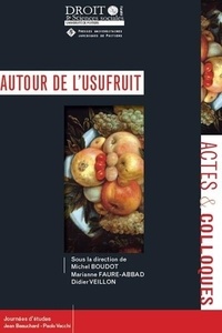 Marianne Faure-Abbad et Didier Veillon - Autour de l'usufruit.