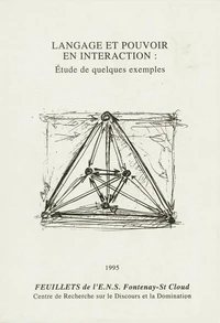 Langage Et Pouvoir En Interaction