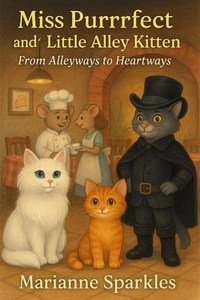 Miss Purrrfect and Little Alley Kitten