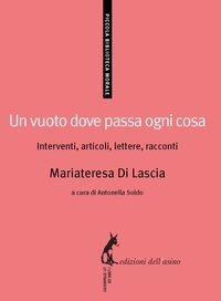 Mariateresa Di Lascia et Antonella Soldo - Un vuoto dove passa ogni cosa. Interventi, articoli, lettere, racconti.