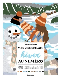 Mes coloriages hiver au numéro