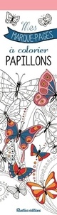Marica Zottino - Mes marque-pages à colorier : Papillons.