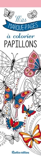 Papillons. Mes marque-pages à colorier