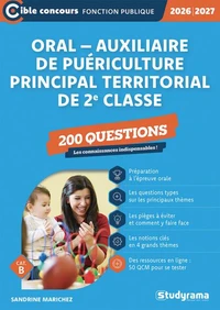 Oral - auxiliaire de puériculture principal territorial de 2e classe