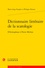 Dictionnaire littéraire de la scatologie. D'Aristophane à Pierre Michon