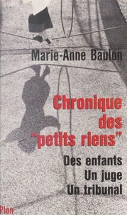 Chronique des petits riens
