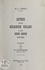 Lettres d'une religieuse vellave à son frère Joseph (1875-1885)