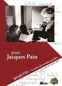 Marie-Anne Hugon et Alain Vulbeau - Spécificités Hors-série. Pour Jacques Pain.