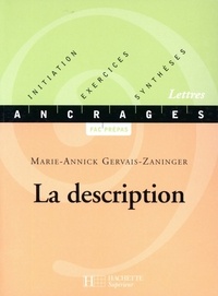 Marie-Annick Gervais - La description - Edition 2001.
