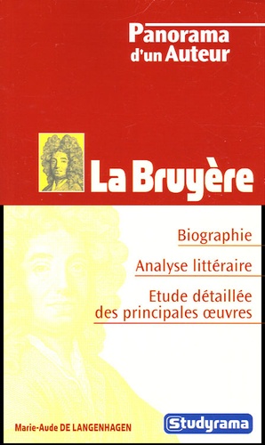 Marie-Aude de Langenhagen - La Bruyère.