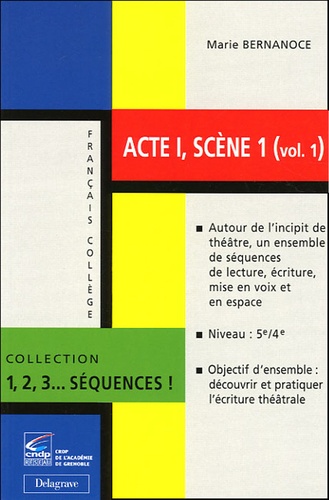 Marie Bernanoce - Actes I, scène 1 - Volume 1.