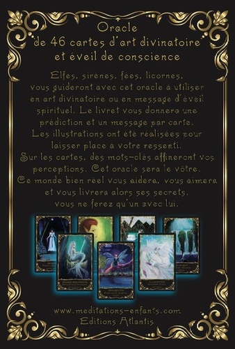 Guidance de l'univers féerique. Oracle de 46 cartes d’art divinatoire et éveil de conscience