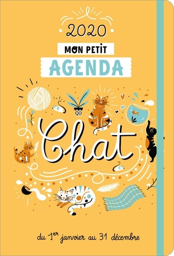 Marie Bretin - Mon petit agenda chat - Du 1er janvier au 31 décembre.
