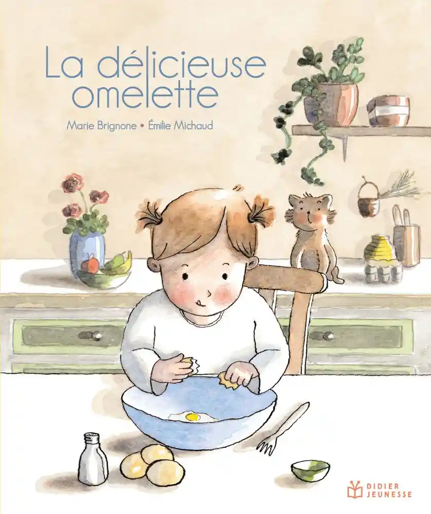 Couverture de La délicieuse omelette