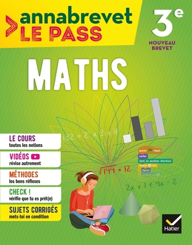 Maths 3e  Edition 2018