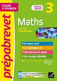 Marie-Caroline Bureau et Jean-Pierre Bureau - Prépabrevet Maths 3e - Brevet 2023 - cours, méthodes et entraînement.