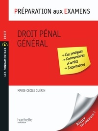 Marie-Cécile Guérin - Préparation aux Examens Droit pénal général.
