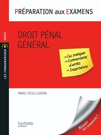 Préparation aux Examens Droit pénal général