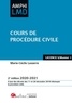 Marie-Cécile Lasserre - Cours de procédure civile.
