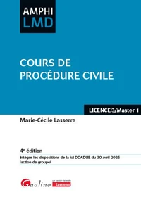 Cours de procédure civile