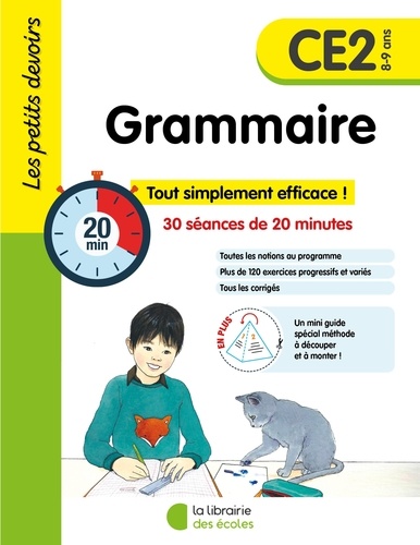 Grammaire CE2. 30 séances de 20 minutes