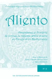 Ascendance et postérité de corpus de sagesse arabe et juive en Europe et en Méditerranée