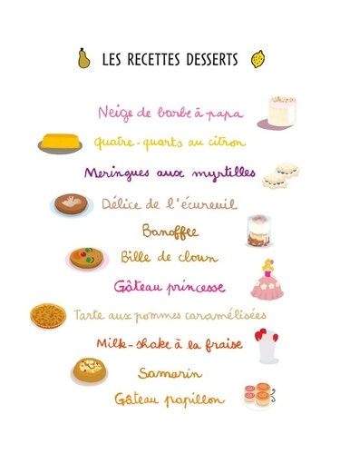 Le chocolat et les desserts. 22 recettes d'enfants