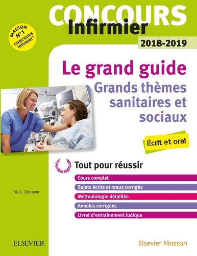 Marie-Christine Denoyer - Concours Infirmier Grands thèmes sanitaires et sociaux.