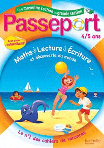 Marie-Christine Exbrayat - Passeport, de la moyenne à la grande section - 4-5 ans.