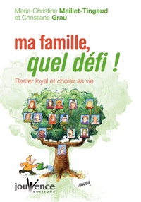 Marie-Christine Maillet-Tingaud et Christiane Grau - Ma famille, quel défi ! - Rester loyal et choisir sa vie.