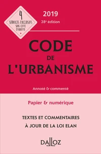 Code de l'urbanisme annoté & commenté