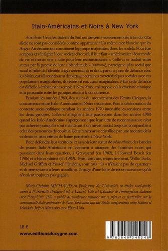 Italo-Américains et Noirs à New York. Racisme ou lutte de reconnaissance ?