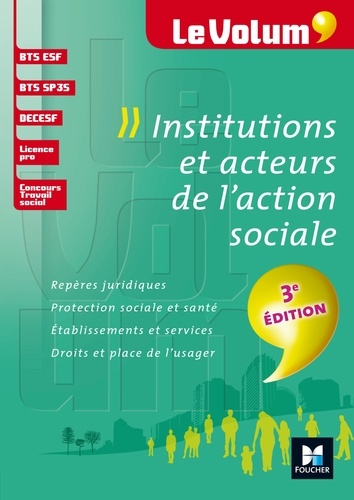 Institutions et acteurs de l'action sociale 3e édition