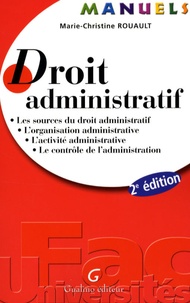 Marie-Christine Rouault - Droit administratif.