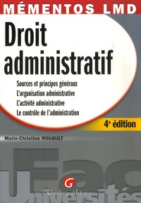Marie-Christine Rouault - Droit administratif.