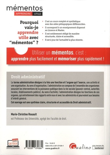 Droit administratif  Edition 2019-2020