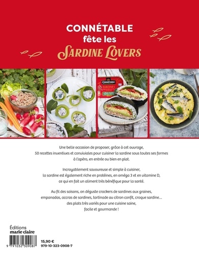 1 produit 50 recettes pour découvrir Sardine Lovers. Faciles, gourmandes et conviviales