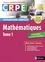 CONCOURS PROF  Mathématiques - Tome 1 - Ecrit 2020 - Préparation complète - CRPE. Format : ePub 3