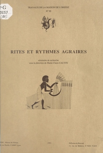 Rites et rythmes agraires. Séminaire de recherche