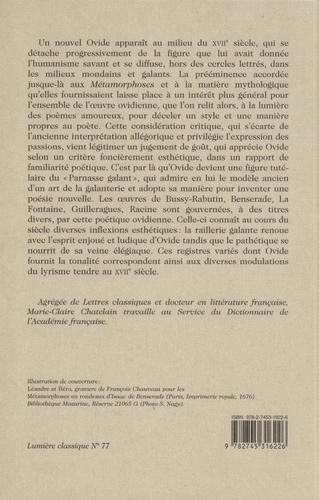 Ovide savant, Ovide galant. Ovide en France dans la seconde moitié du XVIIe siècle