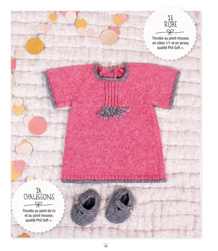 L'encyclopédie du tricot pour bébé. 63 modèles pour un bébé bien tricoté !